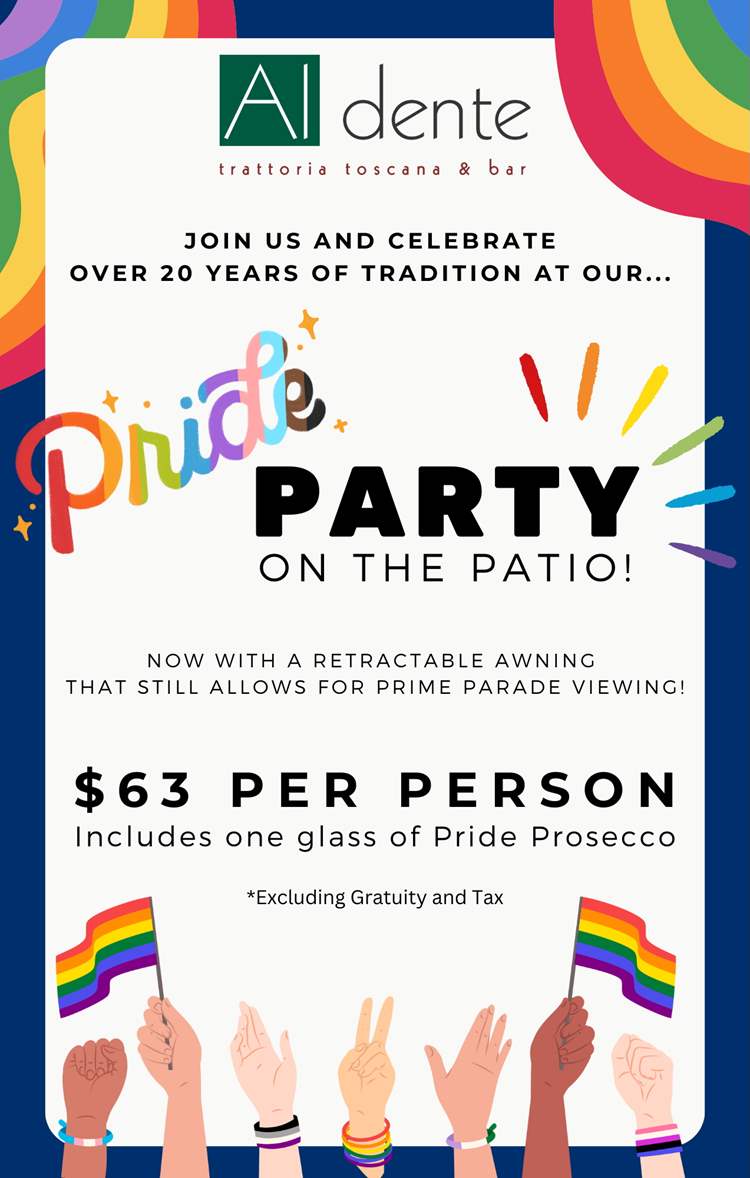 Pride Party on the Patio